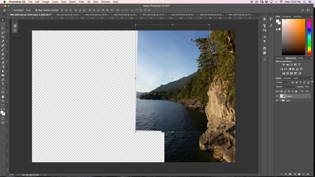 How To Flawlessly Stitch Multiple Images Together In Photoshop смотреть онлайн
