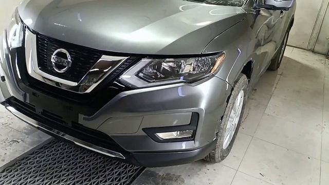 Nissan Rogue.Кузовной ремонт. Body Repair. смотреть онлайн