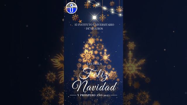 ¡Instituto Universitario de Seguros, te desea Feliz Navidad!🎄⛄️✨