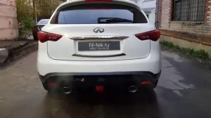 Тюнинг выхлопной системы Infiniti FX37