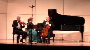 Johannes Brahms: Piano Trio No. 2, Op. 87 — Steinhardt, Doane, Lister-Sink