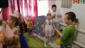 Позитивия 10 06 2019 День рождения в детском садике 5 лет, праздник в кругу детей, хоровод, танцы