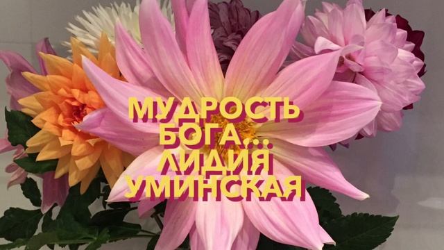 Мудрость Бога. Христианский стих. Читает Лидия Уминская