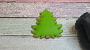 Новогодние пряники. Имбирный пряник-ёлка.