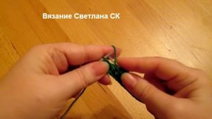 66 Узоры спицами двухсторонний спущенные петли @SvetlanaSK