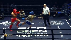 К1, Хаджиев Мухаммад (Россия) – Туйнов Владислав (Россия), 75 кг