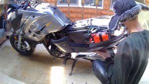 STELS 400 GT. Первый запуск после зимы.
