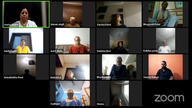 Date 4-11-23 VMC Morning Meditation and Swadhyay Session смотреть онлайн