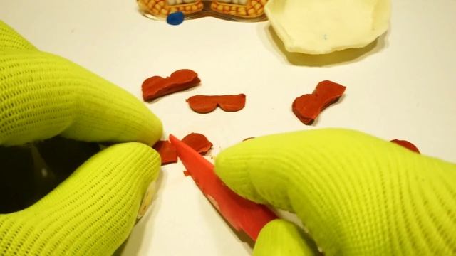 Сказка "Красная шапочка" с участием Колобка, Зайчика, Бычка. Используем строительные палочки. смотреть онлайн