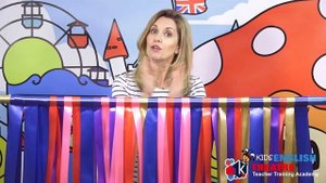 Teach ESL with the Flashcard Limbo Dance // Kids English Theatre