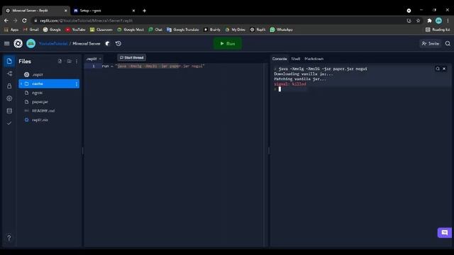 How To Make Minecraft Server 1.17.1 For Free In Replit