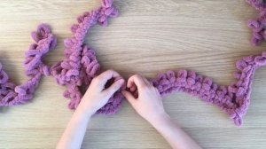 Снуд за 30 минут. Как связать снуд из пряжи Ализе Пуффи без спиц и крючка.