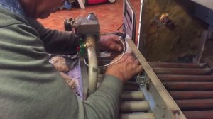 Апгрейд газового котла КЧМ-7 замена блока автоматики