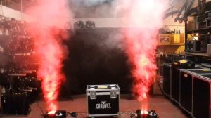 Цветная дым машина с вертикальным выбросом, Color Smoke Machine