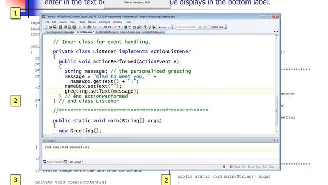 CIT2613 or CS219 Java 2nd Ed Chapter 17 Recording смотреть онлайн