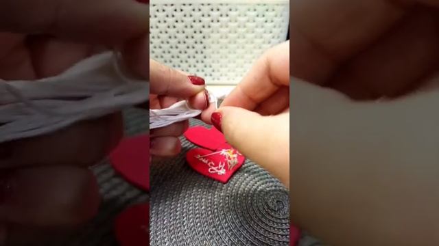 сердце из фетра/поделки из фетра/кисточка макраме смотреть онлайн