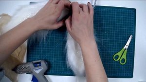 Костюм зайчика на Новый Год своими руками!