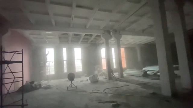 Покраска потолка после пожара Санкт Петербург