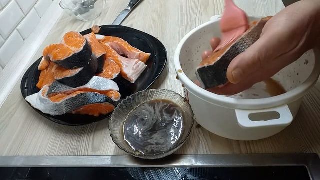 Стейки из форели. Всегда получаются нежными и сочными!