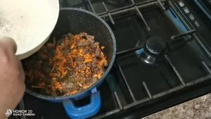 Плов с фаршем.