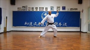Pinan Godan - Wado Ryu 5th Pinan Kata - Wado Ryu Hon Dojo - Karate video