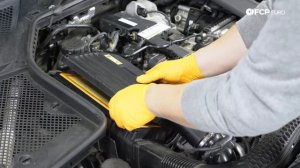 Mercedes-Benz C300 Engine Air Filter Replacement DIY (W205 Mercedes-Benz M274 engine)