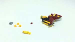 LEGO CREATOR 31073 alternative build instructions - BAT MOC - Летучая мышь - Самоделка, Инструкция