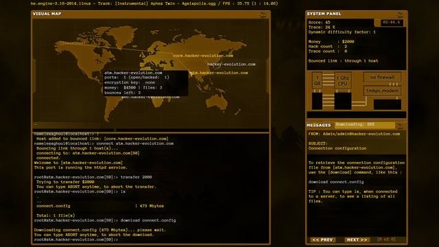 Hacker Evolution #0 Tutorial - Linux смотреть онлайн