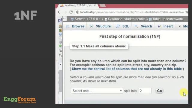 #21. Normalisation 1,2,3 SQL MariaDB | EnggForum смотреть онлайн