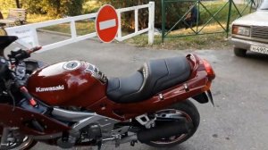 kawasaki zzr-2..............новое долгожданное сиденье на kawasaki zzr