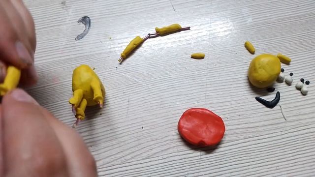 как слепить из пластилина Реми дуум дуум,?????????#banban #видеолепка !!