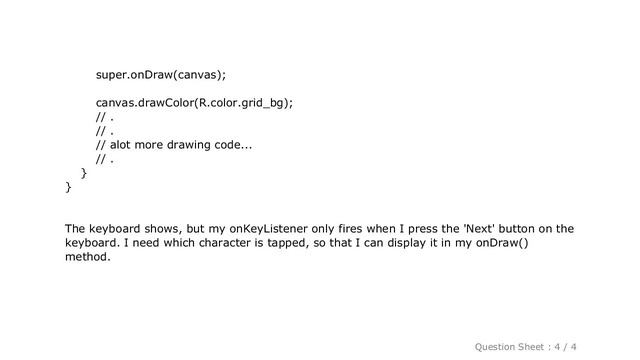 Android : How to capture soft keyboard input in a View? смотреть онлайн