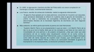 "Martín Fierro: Una tradición política Argentina" por Matías Emiliano Casas desde el Museo Las Lila