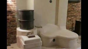 Печь из глины. Clay oven.