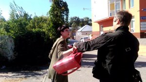 Воронеж. Конкретные сексуальные приставания в общественном месте к бизнес-леди.