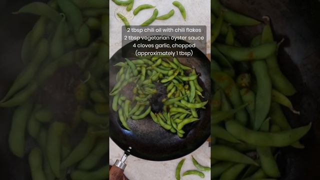 Recently I’m Obsessed with This... Spicy Garlic Edamame Recipe ???