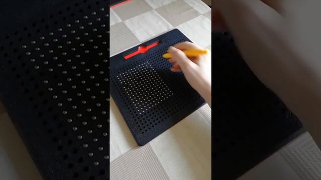 Магнитный планшет для рисования Magpad на 713 отверстий для шариков от Gangbo