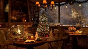 4K Cozy Coffee Shop ☕ Background Music for Relaxing and Working