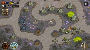 Kingdom Rush. Прохождение карты "Грибной лес", железное испытание