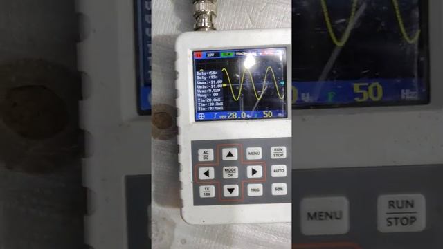 APC smart UPS 1000 oscilloscope test