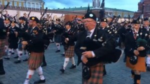 Scottish military band/ Шотландский военный оркестр