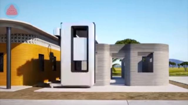 Деревня которую Напечатали на 3D Принтере