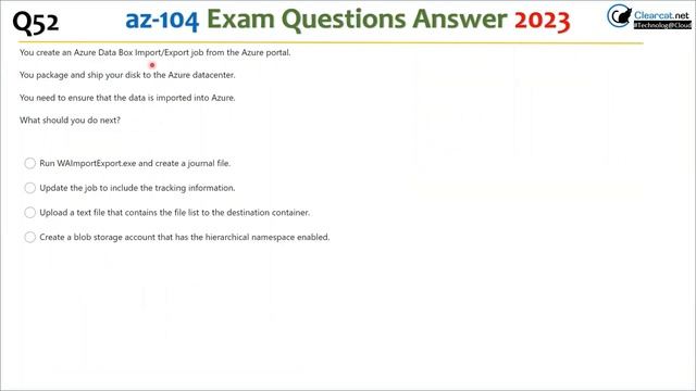AZ-104 Real Exam Questions & Answers | Best Practice Questions AZ104 Exam - Azure Administrator