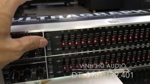 Lọc xì Behringer FBQ 3102HD, Crossover CX-2310 và Mixer behringer Qx-2222USB | Behringer Sài Gòn