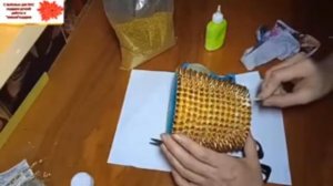 декорирую цветочный горшок