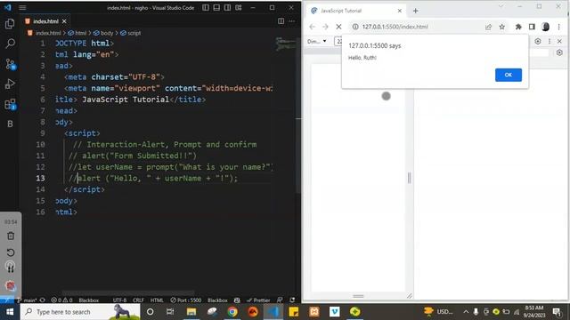 Master JavaScript Interactions with Alert, Prompt, and Confirm | Beginner to Pro