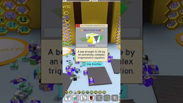 Am i lucky? #roblox #beeswarmsimulator #beesmas #robloxshort #e_lol #bss смотреть онлайн