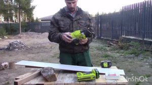 Первые впечатления Ryobi R18N18G и R18ST50. Небольшой обзор!!!!