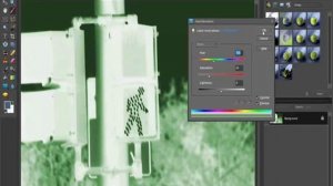 Night Vision Effect for Outside Photographs Photoshop Elements Tutorial