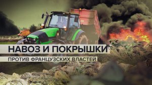 Свезли навоз и пожгли шины: во Франции протестуют фермеры